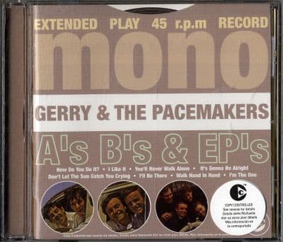 Gerry & The Pacemakers - A's B's & EP's - EMI Gold CD