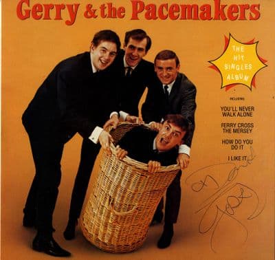 Gerry & The Pacemakers - The Hit Singles Album (EMS 1125) Autographed - M-/M-