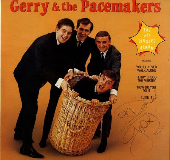 Gerry & The Pacemakers - The Hit Singles Album (EMS 1125) Autographed - M-/M-