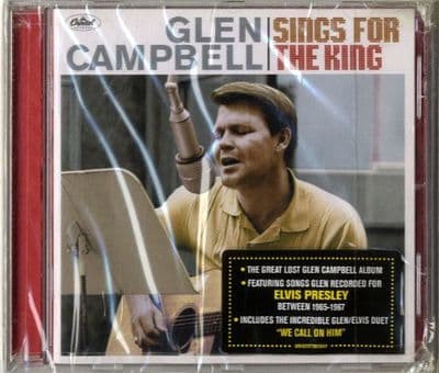 Glen Campbell - Sings For the King  - Ume CD - Elvis related