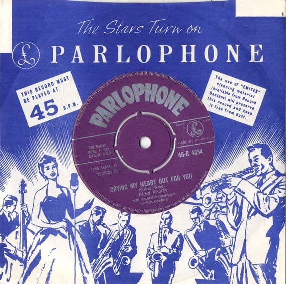 Glen Mason - Crying My Heart Out For You/Why Don't They Understand (R 4334)  M-