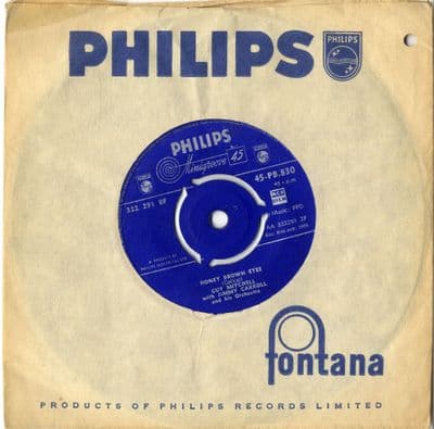 Guy Mitchell - Honey Brown Eyes/Hangin' Around (PB 830)