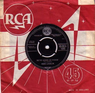 Hank Locklin - We're Gonna Go Fishin'/Welcome Home Mister Blues (1305)