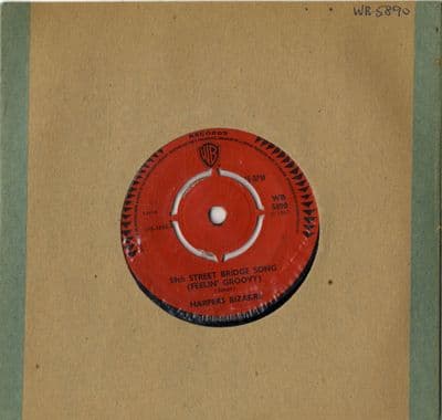 Harpers Bizarre - 59th Street Bridge Song (Feelin' Groovy)/Lost My Love Today (WB 5890) M-
