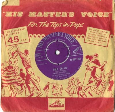 Harry Belafonte - Hold 'Em Joe/Scarlet Ribbons (Pop 360) M-