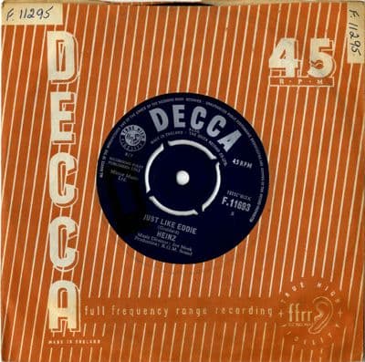Heinz - Just Like Eddie/Don't You Knock At My Door (F 11693)