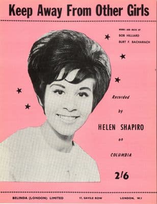Helen Shapiro - Keep Away From Other Girls - Mint
