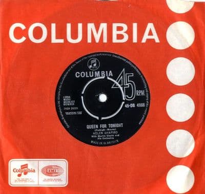 Helen Shapiro - Queen For Tonight/Daddy Couldn't Get Me One Of Those (DB 4966)