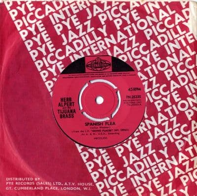 Herb Alpert & Tijuana Brass - Spanish Flea/Cinco De Mayo (25335) M-