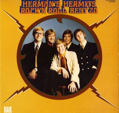 Herman's Hermits - Rock 'n' Roll Best 20 (ERS 90062) Japan with Booklet - Ex/Ex