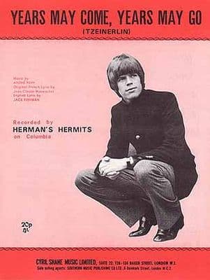 Herman's Hermits - Years May Come,Years May Go