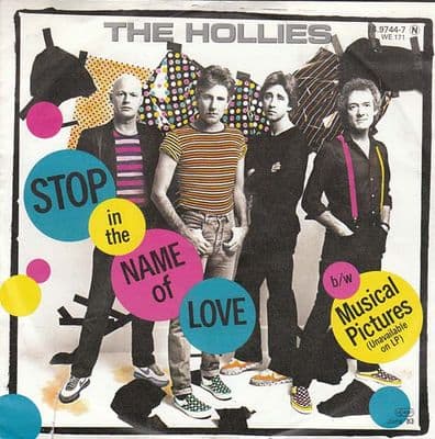 Hollies,The - Stop In The Name Of Love/Musical Pictures (German)