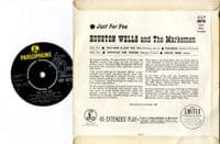 Houston Wells - Just For You (GEP 8878) Rare Joe Meek EP