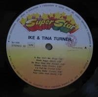 Ike & Tina Turner - Superstar (SU 1035) Italy Book Cover - Ex/M