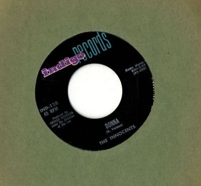 Innocents,The - Donna/You Got Me Goin' (IND 128) M-
