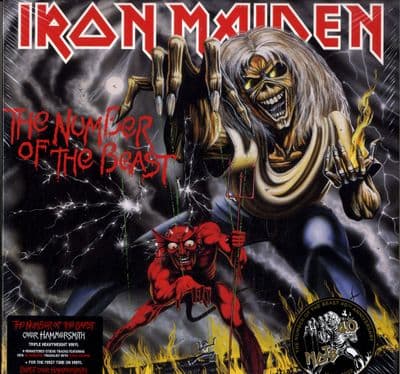 Iron Maiden - The Number Of The Beast - Beast Over Hammersmith - 2 LP Set - NEW/SEALED