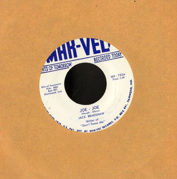 Jack Bradshaw - Joe - Joe/Man Are Weak (MV 753) M-