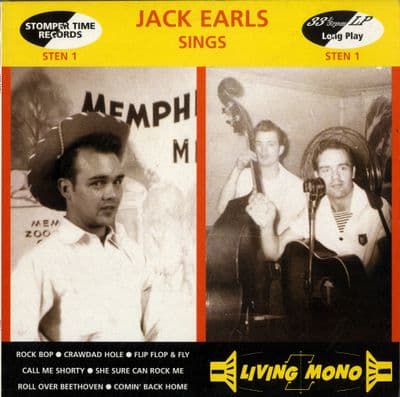 Jack Earls - Sings .. Rock Bop - Crawdad Hole (Sten 1) 10