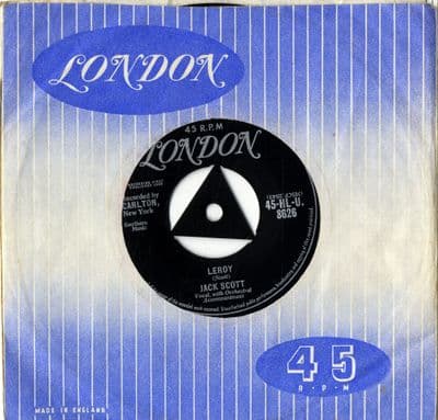 Jack Scott - Leroy/My True Love (HL-U 8626)