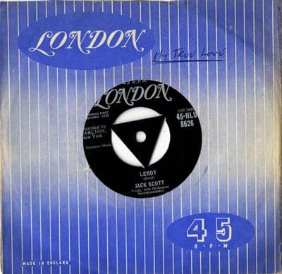 Jack Scott - Leroy/My True Love (HLU 8626)