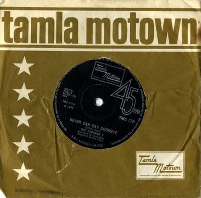 Jackson 5,The - Never Can Say Goodbye/She's Good (TMG  778)