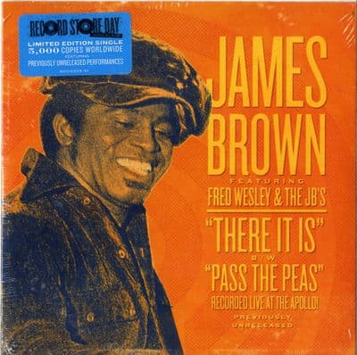 James Brown -= There It Is/Pass The Peas - USA Record Store Day Issue - New/Sealed
