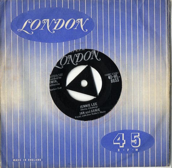 Jan and Arnie - Jennie Lee/Gotta Get A Date (HL 8653)