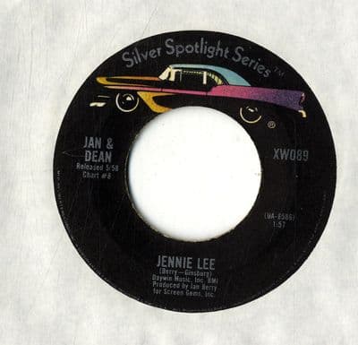 Jan & Dean - Jennie Lee/baby Talk (XW 089) M-