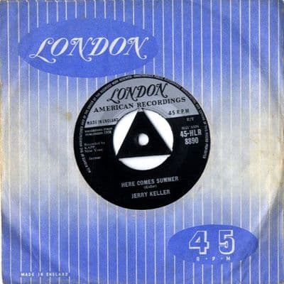 Jerry Keller - Here Comes Summer/Time Has A Way (HLR 8890) Tri