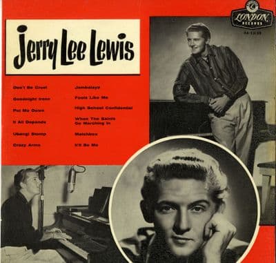 Jerry Lee Lewis- - 1st Lp - Don't Be Cruel - Matchbox - Crazy Arms (HA-S 2138)