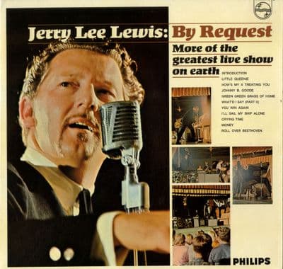 Jerry Lee Lewis - By Request - More Of The Greatest Live Show On Earth (BL 7746) M-/Ex