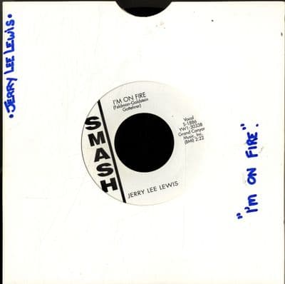 Jerry Lee Lewis - I'm On Fire/Rockin' My Life Away (S-1886)  M (As New)