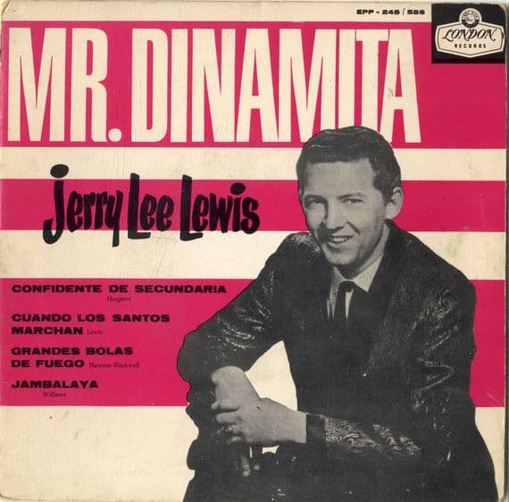 Jerry Lee Lewis - Mr. Dinamita (EPP 245/556) Rare Mexico EP