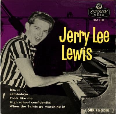 Jerry Lee Lewis - No. 3 - High Schoool Confidential (RE-S 1187) Ex/M-