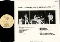 Jerry Lee Lewis - The Killers 20's Anniversary Show - Private Pressing - M-