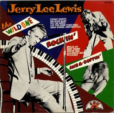 Jerry Lee Lewis - The Wild One Rockin' and A Boppin' -  (CFM 517) 10