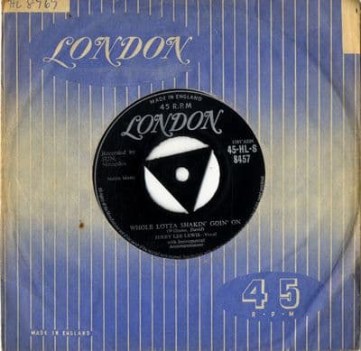 Jerry Lee Lewis -Whole Lotta Shakin' Goin' On/It'll Be Me  (8457)