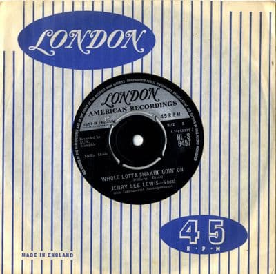 Jerry Lee Lewis - Whole Lotta Shakin' Goin' On/It'll Be Me (HL-S 8457) Ex