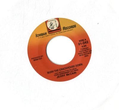 Jerry McCain - Burn The Crackhouse Down/Blues Tribute (91-242)