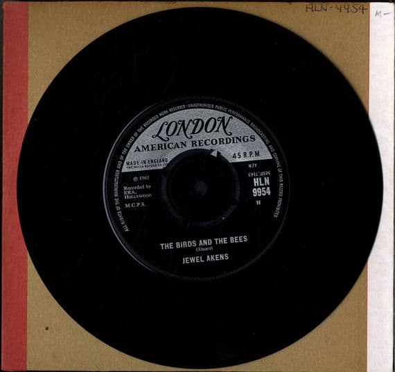 Jewel Akens - the Birds And The Bees/Tic Tac Toe (HLN 9954)_M-