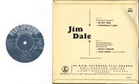 Jim Dale - Be My Girl - Just Born (GEP 8656) Ex/Ex