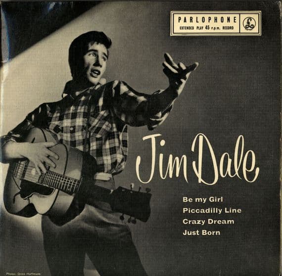 Jim Dale - Be My Girl - Just Born (GEP 8656) Ex/Ex