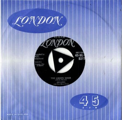 Jim Lowe - The Green Door/The Little Man In China Town (HL-D 8317) M-