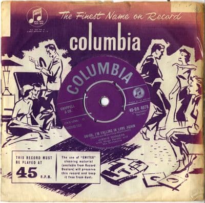 Jimmie Rodgers - Oh-Oh, I'm Falling In Love Again/The3 Long Hot Summer (R 4078)