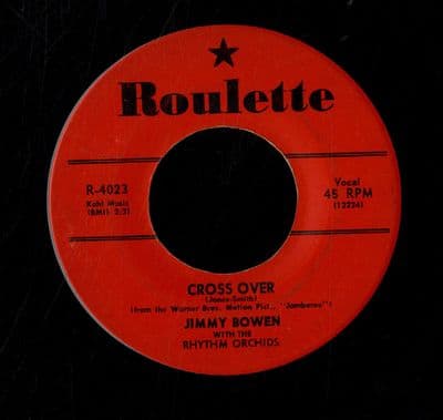 Jimmy Bowen - Cross Over/It's Shameful (R 4023)