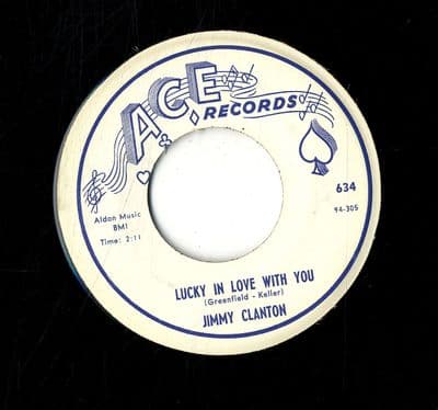 Jimmy Clanton - Lucky In Love With You/Not Like A Brother (634) M-