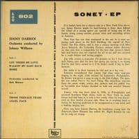 Jimmy Darren - Angel Face - Those Teenage Tears - Sweden Red Vinyl