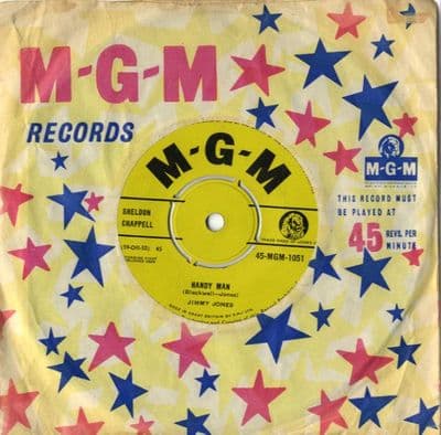 Jimmy Jones - Handy Man/The Search Is Over (1051) Ex