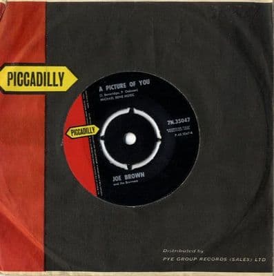 Joe Brown - A Picture Of You/A Lay-Abouts Lament (7N 35047) M-