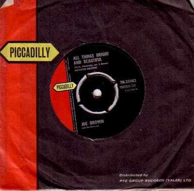 Joe Brown - All Things Bright And Beautiful/It Only Took A Minute (35082) Ex